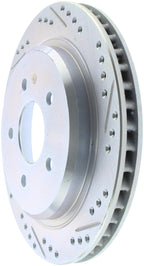 StopTech Select Sport Drilled & Slotted Rotor - Front Right (view 5)