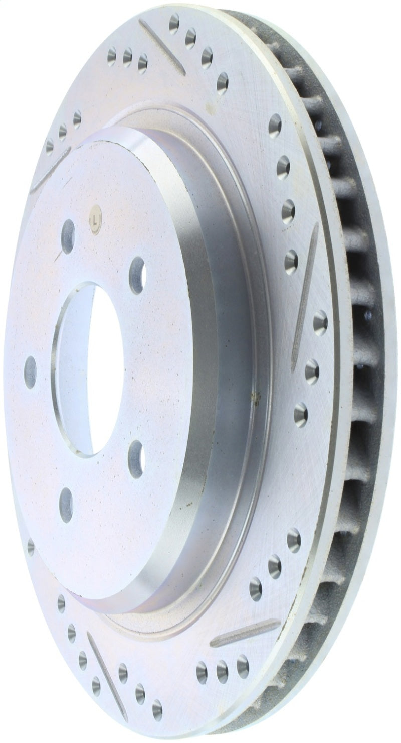 StopTech Select Sport Drilled & Slotted Rotor - Front Right (view 5)