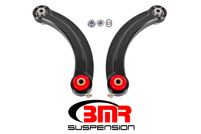 BMR 15-17 S550 Mustang Fixed Billet Aluminum Camber Link (Poly/Bearing) - Black Main image