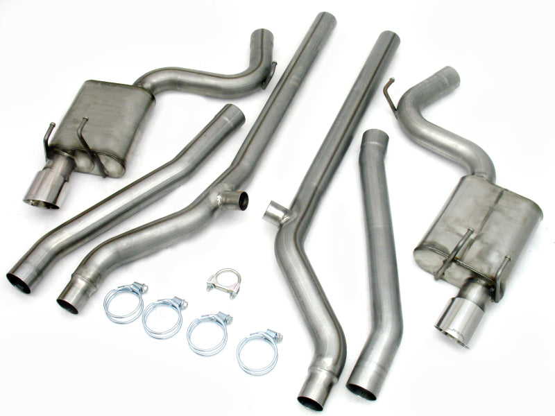 JBA 10-14 Chevrolet Camaro 6.2L 409SS Dual Rear Exit Cat-Back Exhaust (view 2)