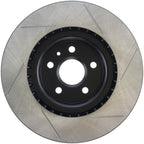 StopTech Power Slot 10 Camaro SS 8cyl / 09 Pontiac G8 GXP Front Right Slotted Rotor (view 6)