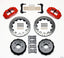 Wilwood Narrow Superlite 4R Rear Kit 12.88in Drilled Red 97-04 Corvette C5/Z06