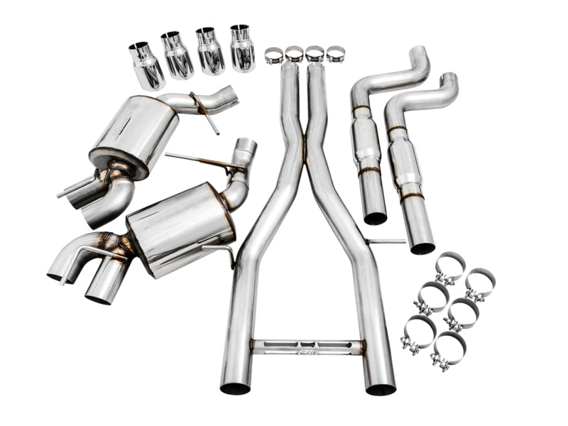 AWE Tuning 16-19 Chevy Camaro SS Res Cat-Back Exhaust -Touring Edition (Quad Chrome Silver Tips) (view 5)