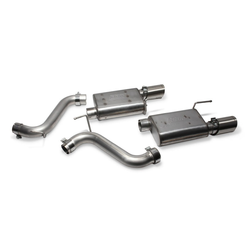BBK 2015-16 Ford Mustang GT Varitune Axle Back System (Cut & Clamp Direct Bolt On Design) (view 2)