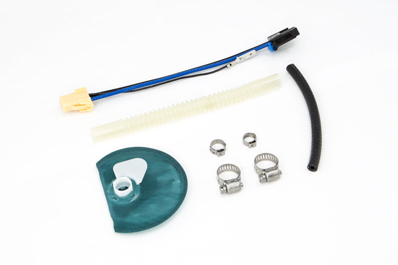DeatschWerks 15-17 Ford Mustang V6/GT DW400 Fuel Pump Set Up Kit (view 2)