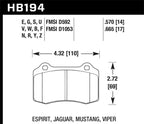 Hawk LTS Street Brake Pads (view 5)