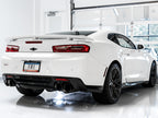 AWE Tuning 16-24 Chevy Camaro SS Non-Res Cat-Back Exhaust -Touring Edition (Quad Diamond Black Tips) (view 2)