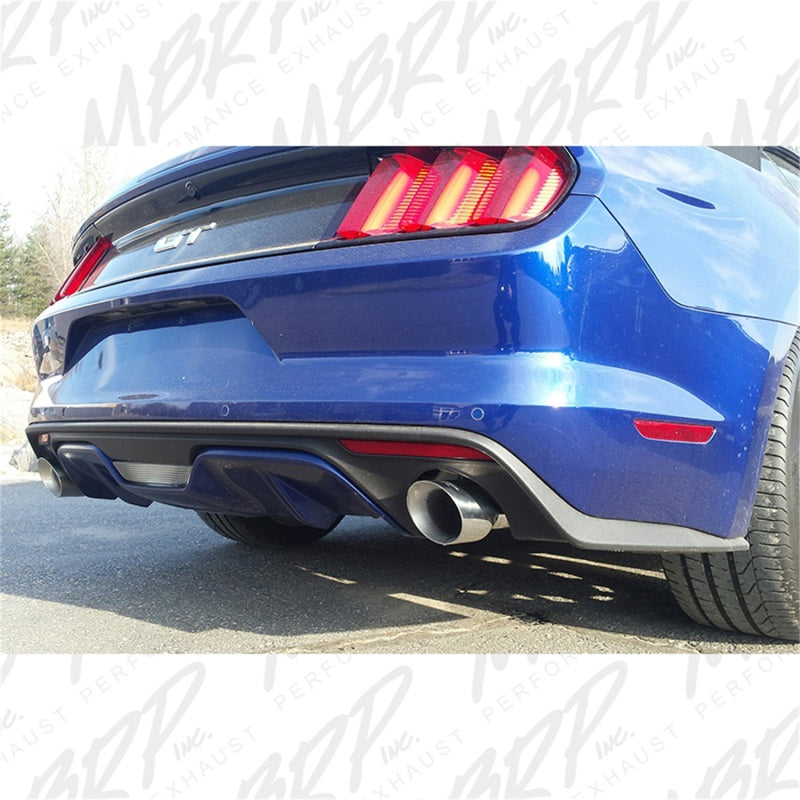 MBRP 2015-2017 Ford Mustang GT 5.0 2-1/2in Axle Back Kit 304 - 4in OD Tips Included (view 5)