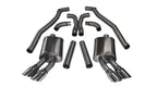 Corsa 12-13 Chevrolet Camaro Coupe ZL1 6.2L V8 Polished Sport Cat-Back + XO Exhaust (view 2)