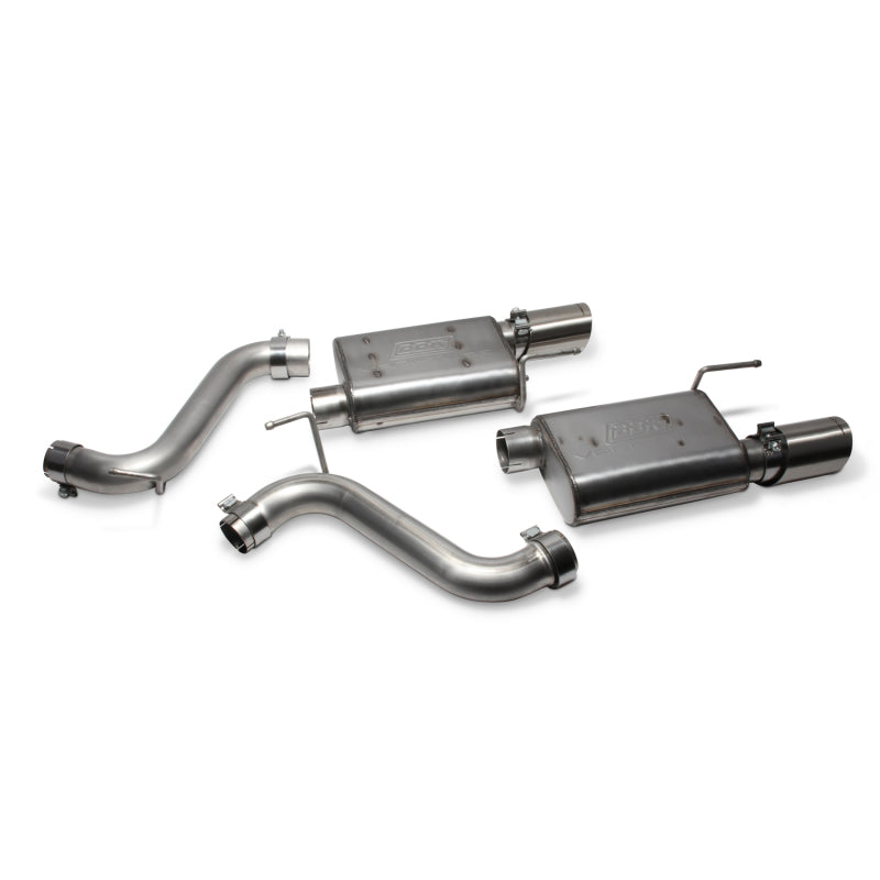 BBK 2015-16 Ford Mustang GT Varitune Axle Back System (Cut & Clamp Direct Bolt On Design) (view 3)