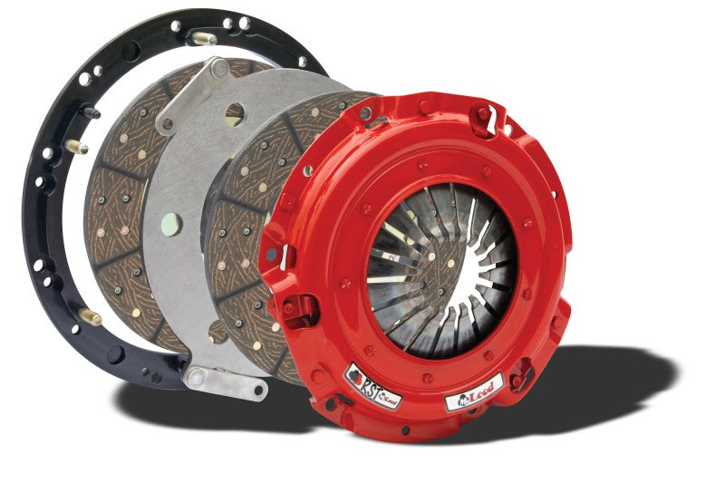 McLeod RST Street Twin Aluminum LS Eng 1-1/8 X 26 Spline Org Facing 6 Bolt Crank 168 Main image