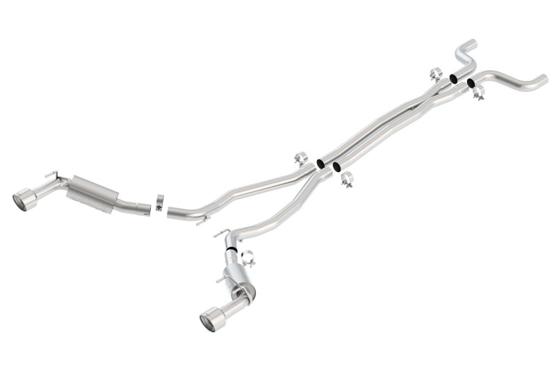 Borla 2010 Camaro 6.2L V8 S Type Catback Exhaust (does not work w/ factory ground affects package - Secondary image