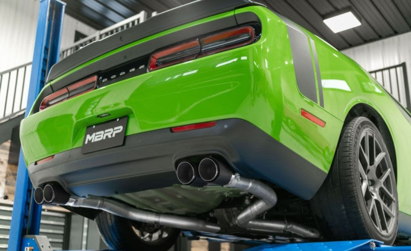 MBRP 15-Up Challenger 5.7 / 17-Up 6.2L/6.4L 3in Race Series Cat-Back w/ Quad Tips T304 Exhaust (view 10)