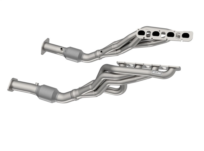 Kooks RAM TRX 1 7/8in x 3in Long Tube Headers 3in x OEM H.O. Green Connections (view 4)