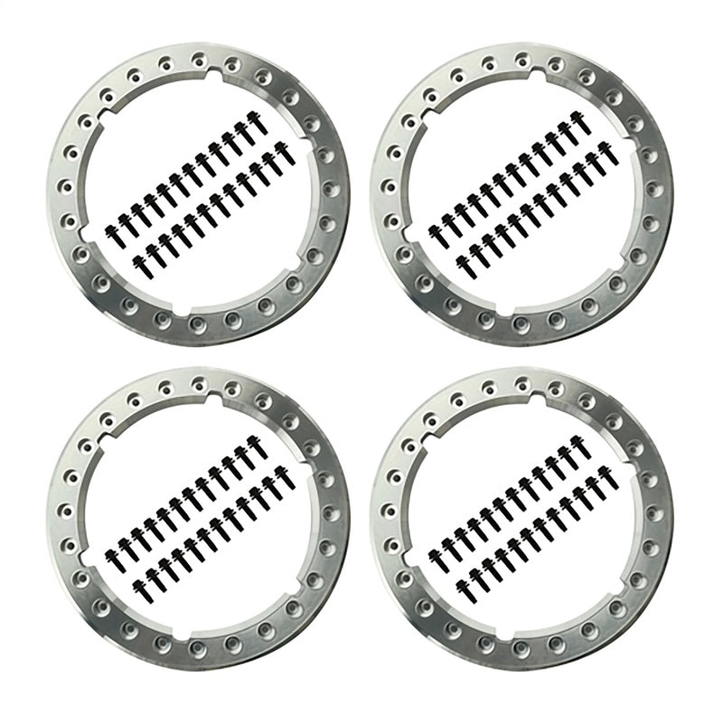 Ford Racing 17-18 / 21 F-150 Raptor (w/35in Tire) Functional Bead Lock Ring Kit - Style 1 Main image