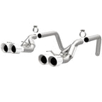 MagnaFlow 09-11 Chev Corvette V8 6.2L Comp Series Quad Center Rear Exit SS Cat-Back Perf Exhaust (view 2)