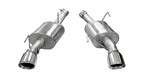 Corsa 05-10 Ford Mustang Shelby GT500 5.4L V8 Polished Xtreme Axle-Back Exhaust (view 2)
