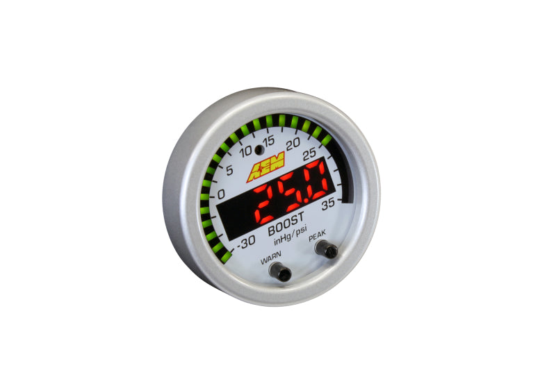 AEM X-Series Boost Pressure -30inHg 35psi Gauge (view 9)