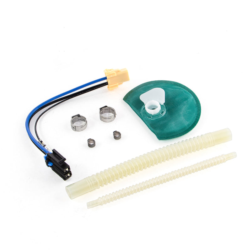 DeatschWerks 11-14 Ford Mustang V6/GT DW400 Fuel Pump Set Up Kit (view 2)