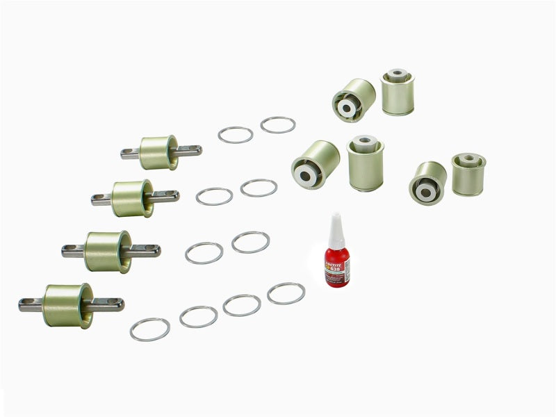 aFe Control PFADT Alum Frame Drag Rear Solid Spherical C/A Bearings Set; 06-13 Chevy Corvette C6 Z06 Main image