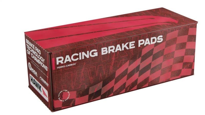 Hawk 08-09 Mustang Bullitt/05-10 & 12-13 Mustang GT/05-13 Mustang V6 Blue 9012 Race Rear Brake Pads (view 9)