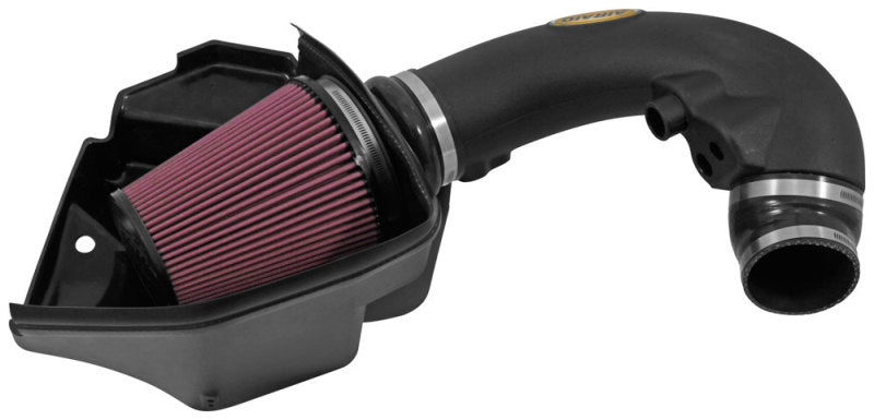 Airaid 12-13 Ford Mustang Boss 302 MXP Intake System w/ Tube (Oiled / Red Media) (view 7)