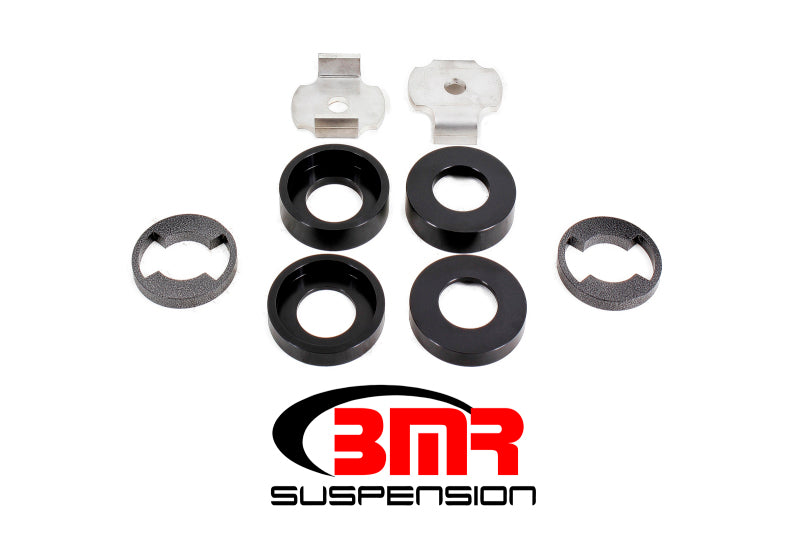 BMR 15-17 S550 Mustang Cradle Bushing Lockout Kit Level 1 - Black Main image
