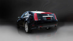 Corsa 09-13 Cadillac CTS Sedan V 6.2L V8 Black Sport Axle-Back Exhaust