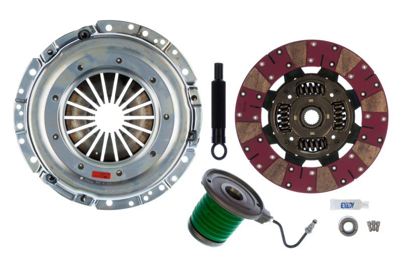 Exedy 2011-2016 Ford Mustang V8 Stage 2 Cerametallic Clutch Cushion Button Disc Inc Slave (view 2)
