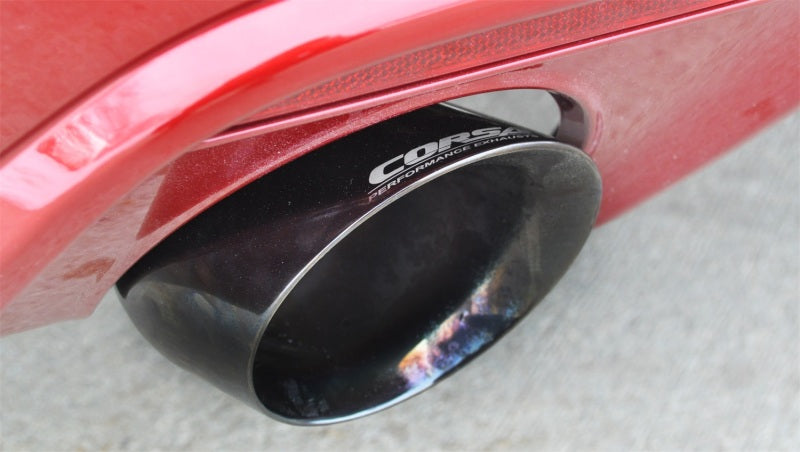 Corsa 2015 Ford Mustang GT Fastback 5.0 3in Xtreme Cat Back Exhaust w/ Dual Black 4.5in Tips (view 6)
