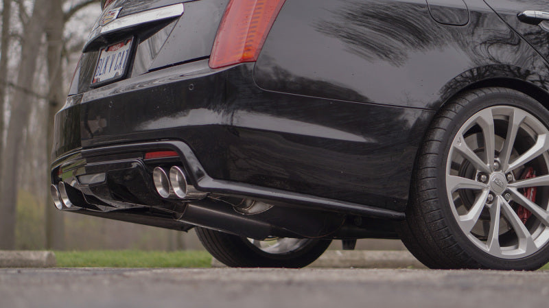 Stainless Works 2016-18 Cadillac CTS-V Sedan Catback System Resonated X-Pipe Dual-Mode Mufflers (view 14)