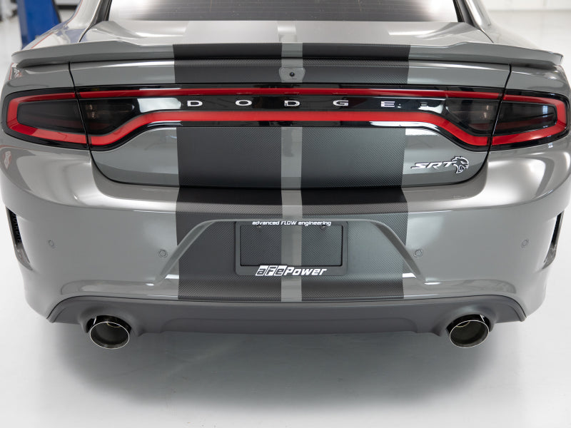 aFe MACH Force-XP 4-1/2in Polished OE Replacement Exhaust Tips - 15-19 Dodge Charger/Hellcat (view 4)