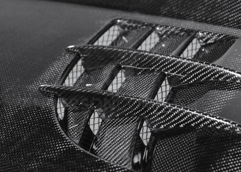 Anderson Composites 10-13 Chevy Camaro TTII-Style Carbon Fiber Hood (view 6)