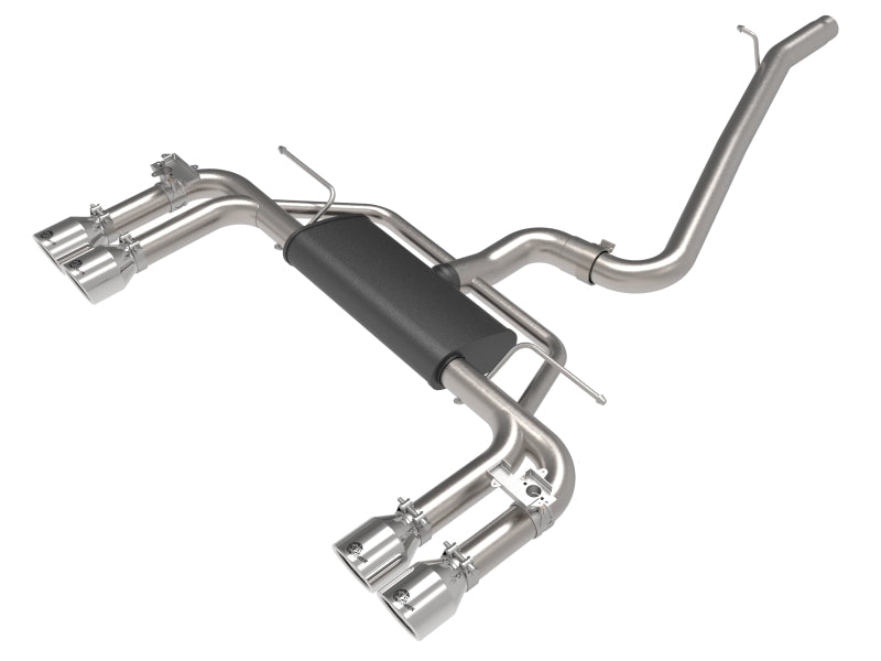 aFe MACH Force XP 3in-2.5in 304SS Exhaust Cat-Back 15-20 Audi S3 L4-2.0L (t) - Polished Tips (view 2)
