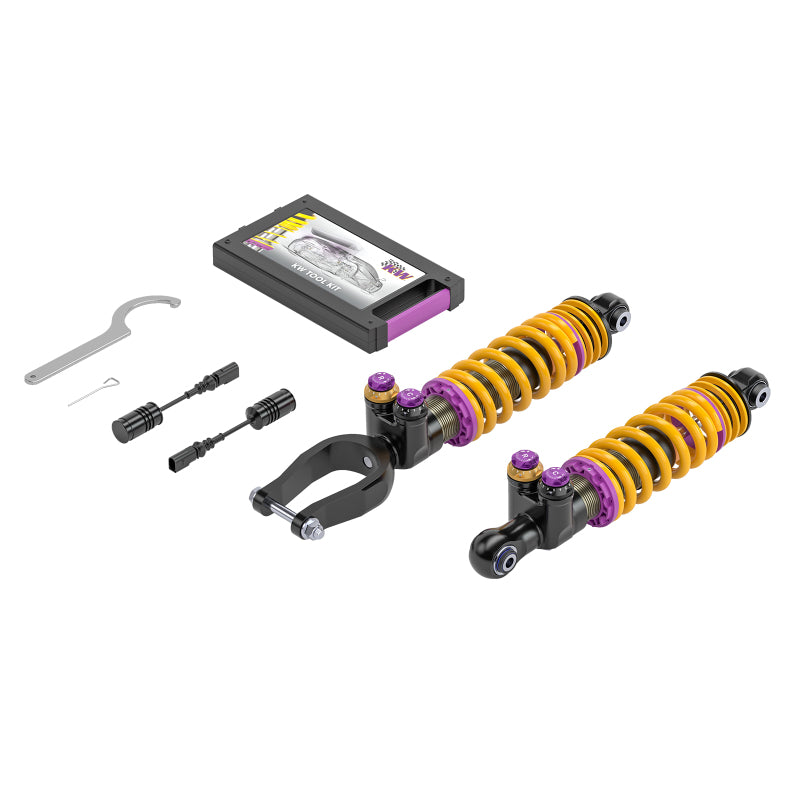 KW Coilover Kit V5 2014+ Lamborghini Huracan (Incl Spyder) w/ NoseLift / w/ Elec. Dampers (view 9)
