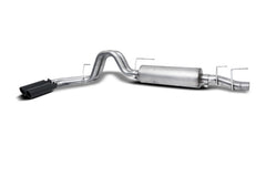 Gibson 21-22 Ford F150 2.7/3.3L 3/2.5in Cat-Back Dual Sport Exhaust System Stainless - Black Elite