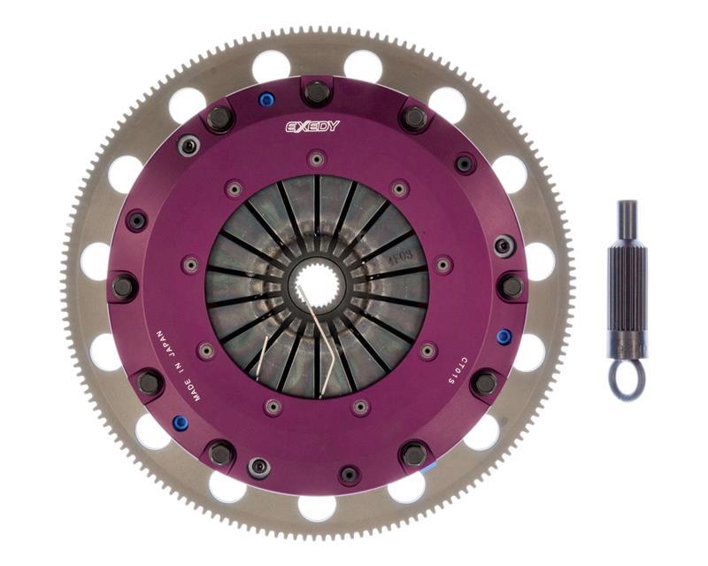 Exedy 2010-2015 Chevrolet Camaro SS V8 Hyper Twin Cerametallic Clutch Strap Drive Type Sprung Disc (view 8)