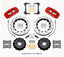 Wilwood AERO6 Front Hat Kit 14.00 Drilled Red 15-23 Mustang w/Lines