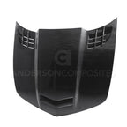 Anderson Composites 10-13 Chevy Camaro TTII-Style Carbon Fiber Hood (view 2)