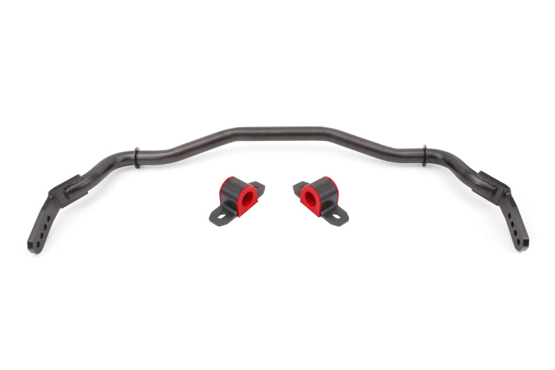 BMR 15-22 S550 Mustang Sway Bar Kit Front Hollow 38mm 3-Hole Adjustable Black Hammertone Main image