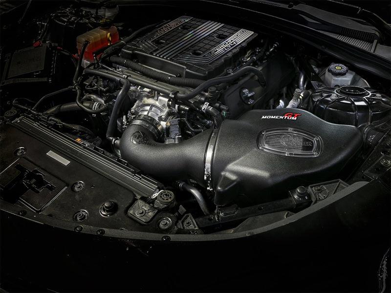 aFe Momentum GT Pro DRY S Cold Air Intake System 2017 Chevrolet Camaro ZL1 V8 6.2L (sc) (view 2)