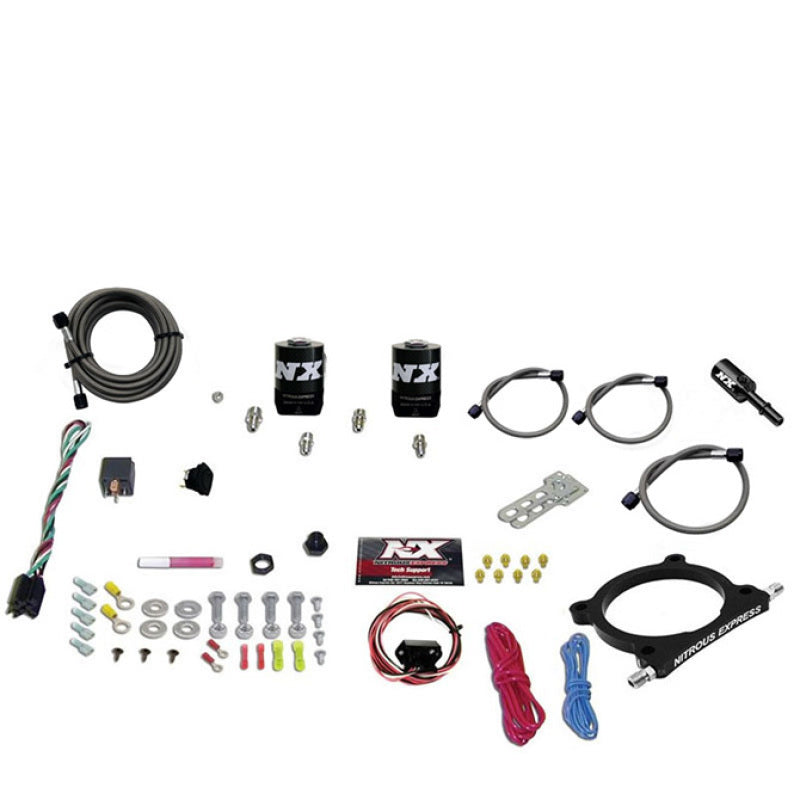 Nitrous Express 11-15 Ford Mustang GT 5.0L High Output Nitrous Plate Kit (50-250HP) w/o Bottle Main image