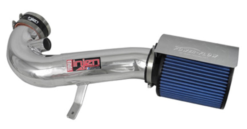Injen 11 Ford Mustang GT V8 5.0L Power-Flow Polished Short Ram Air Intake w/ MR Tech & Heat Shield (view 4)