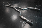MBRP 18-23 Dodge Durango SRT 6.4L Armor Pro T304 SS 3in Cat Back Exhaust Dual Rear Exit w/ CF Tips (view 5)