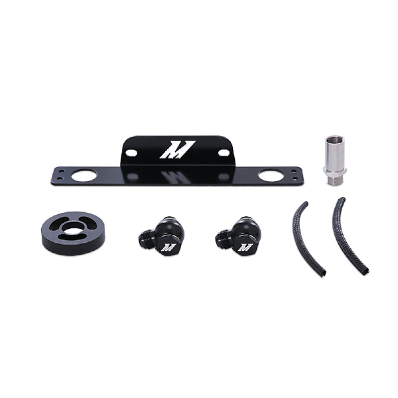 Mishimoto 10-15 Chevrolet Camaro SS Oil Cooler Kit (Non-Thermostatic) - Silver (view 7)