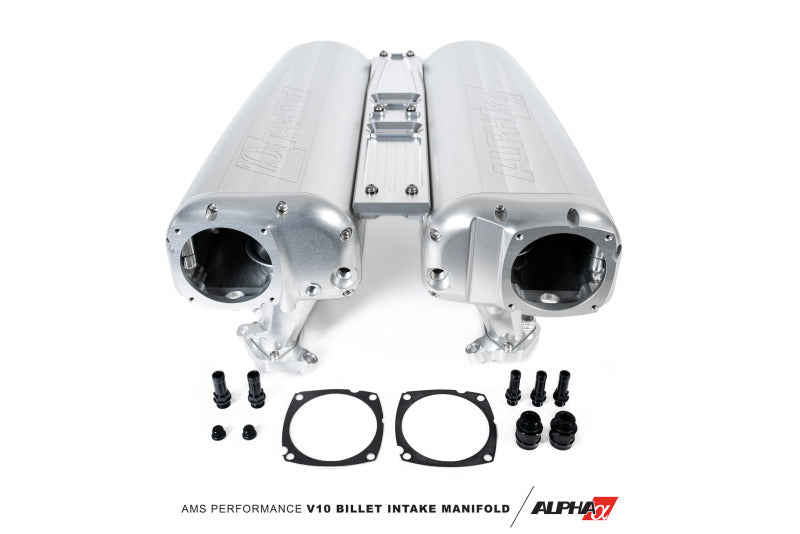 AMS Performance V10 Audi R8 / Lamborghini Huracan / Performance Billet Intake Manifold - CLR Anodize (view 21)