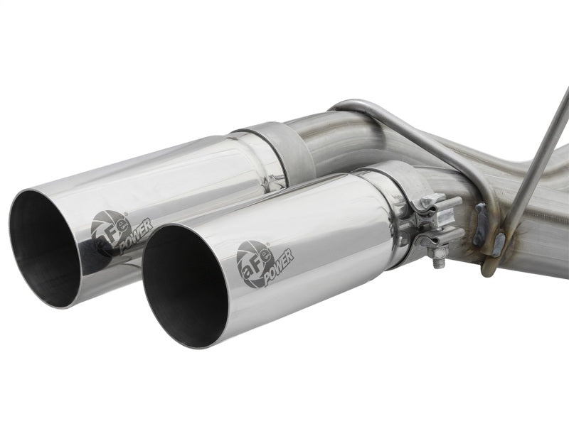 aFe POWER Rebel Series 3in 409 SS Cat Back Exhaust w/ Polished Tips 17 Ford F-150 Raptor V6-3.5L (view 12)