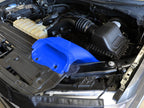 aFe Rapid Induction Dynamic Air Scoop 2021+ Ford F-150V6/V8 - Blue (view 3)