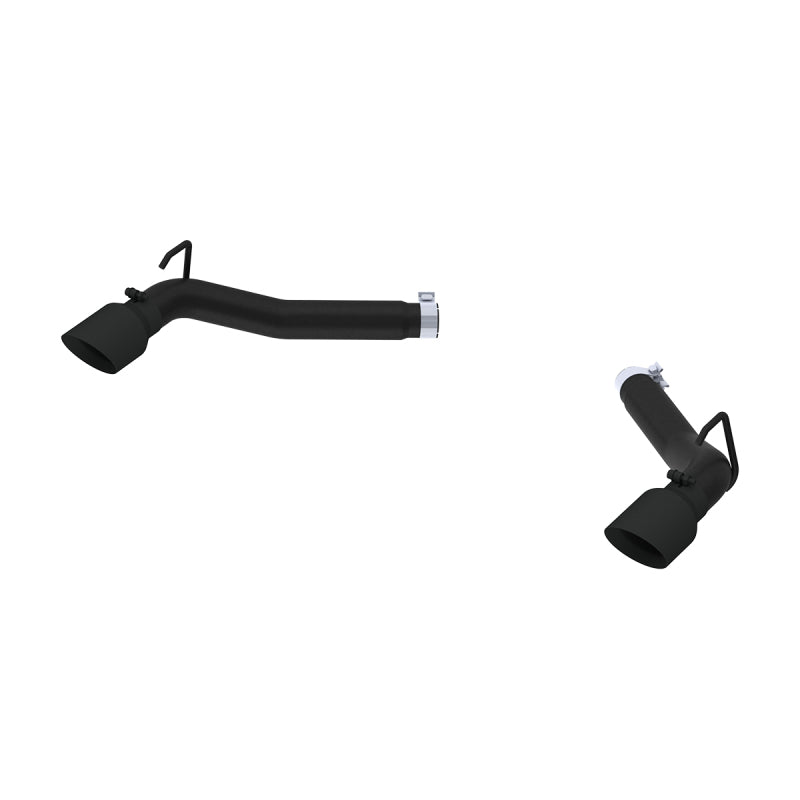 MBRP 2010-2015 Chevrolet Camaro V8 6.2L 3in Black Coated Axle Back Muffler Delete (view 2)