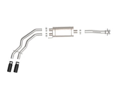 aFe Rebel 3in 409 SS Cat-Back Exhaust 2021 Ford F-150 V6 2.7L/3.5L (tt)/V8 5.0L w/ Black Tips